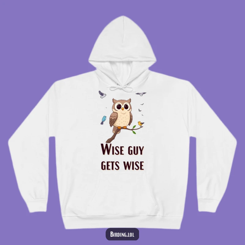 Funny Owl Hoodie - Cozy Bird Watching Sweatshirt, Perfect Comfy Gift